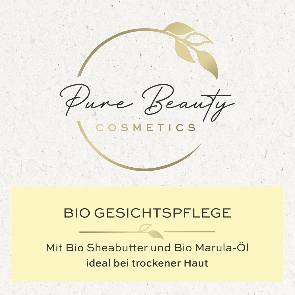 BIO GESICHTSCREME trockene Haut | anspruchsvolle Haut