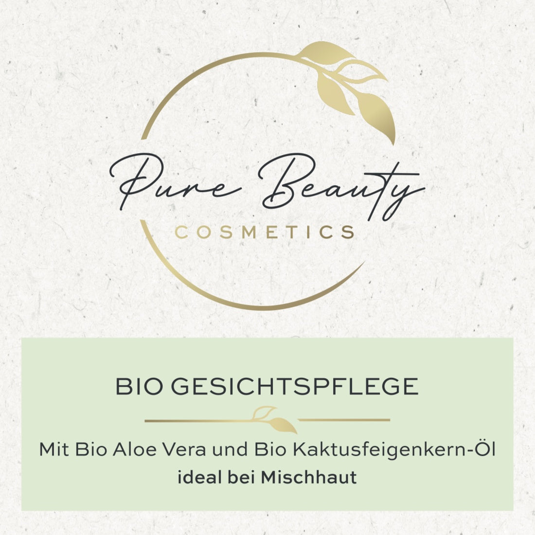 Bio Gesichtspflege - ideal bei Mischhaut