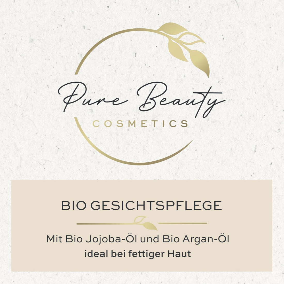 Bio Gesichtspflege - ideal bei fettiger Haut