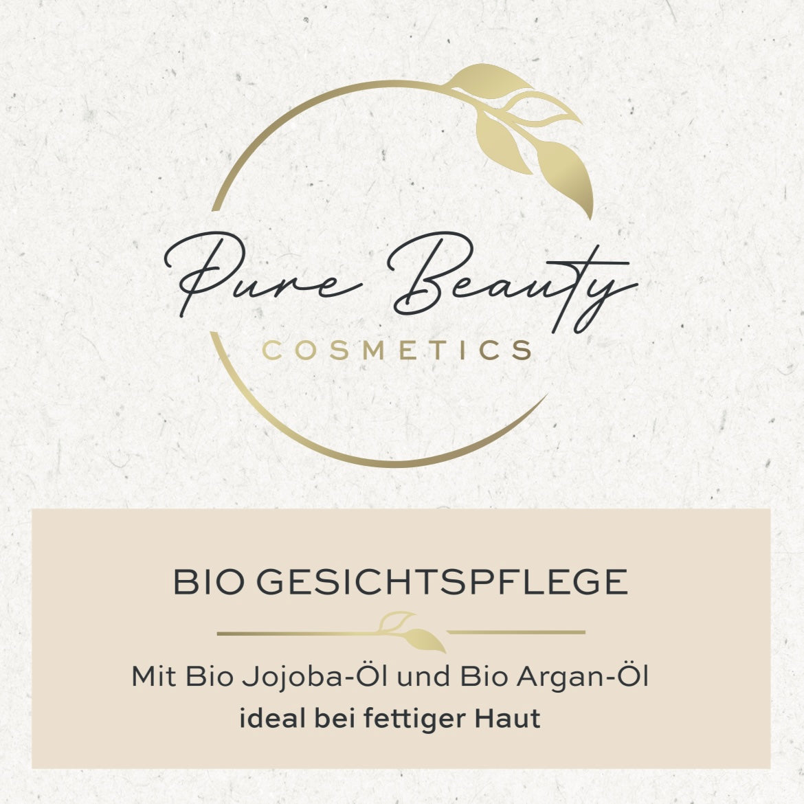 Bio Gesichtspflege - ideal bei fettiger Haut